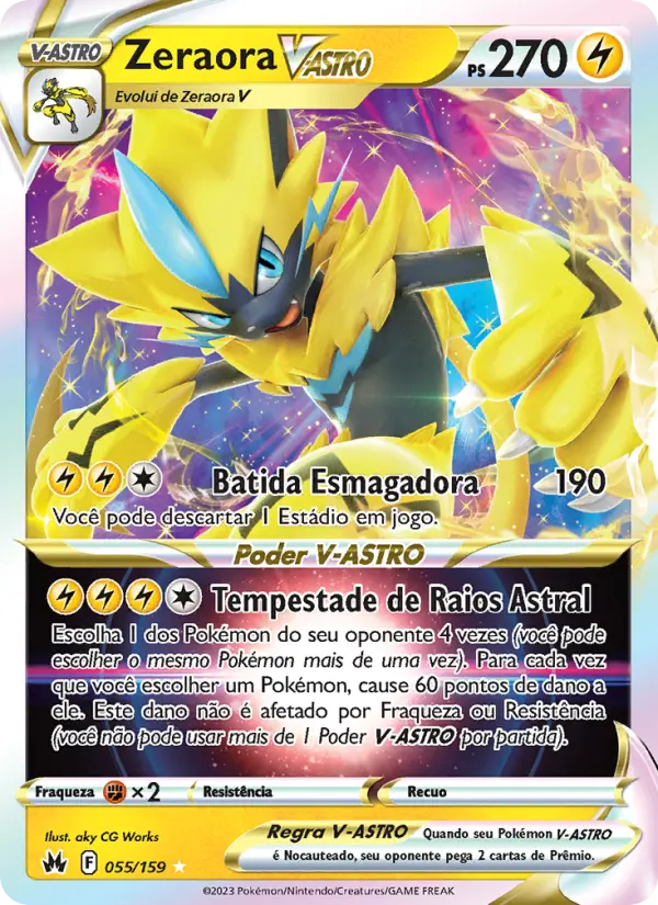 Zeraora V-ASTRO #55