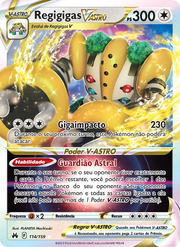 Regigigas V-ASTRO #114