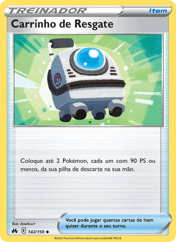 Carrinho de Resgate #142