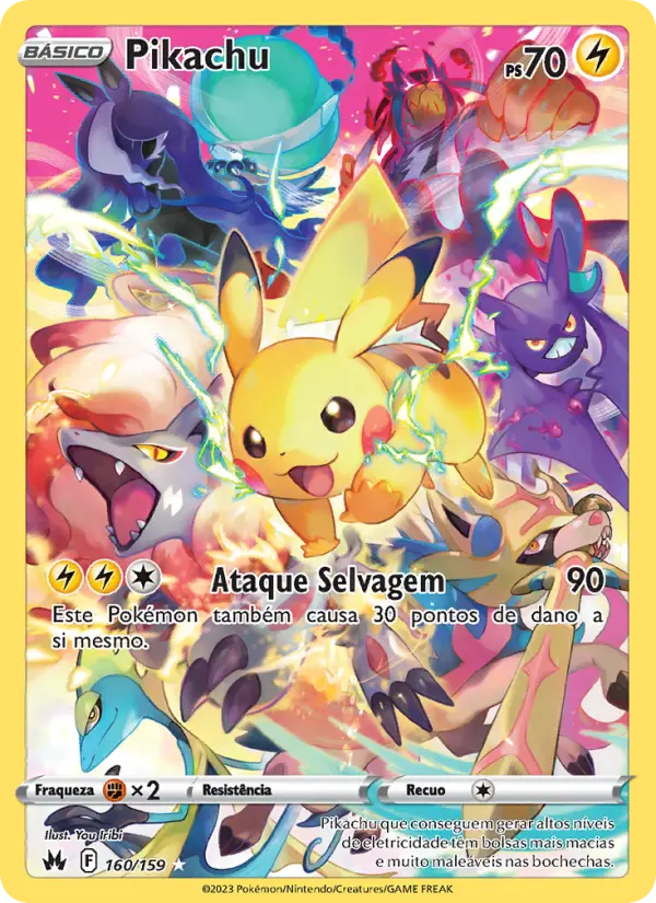 Pikachu #160 — Realeza Absoluta