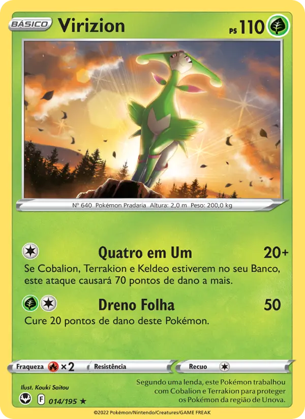 Virizion #014