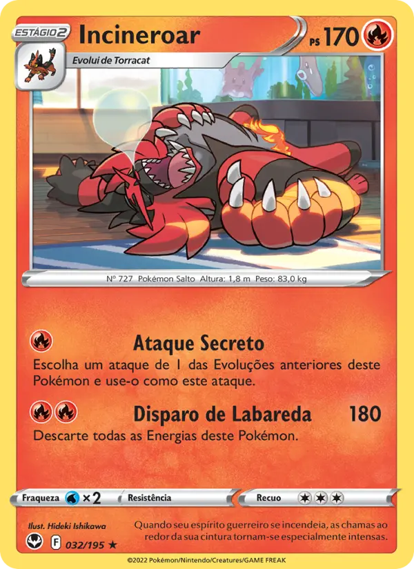 Incineroar #032