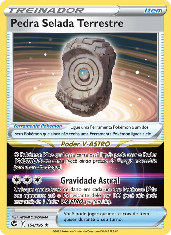 Pedra Selada Terrestre #154 — Tempestade Prateada