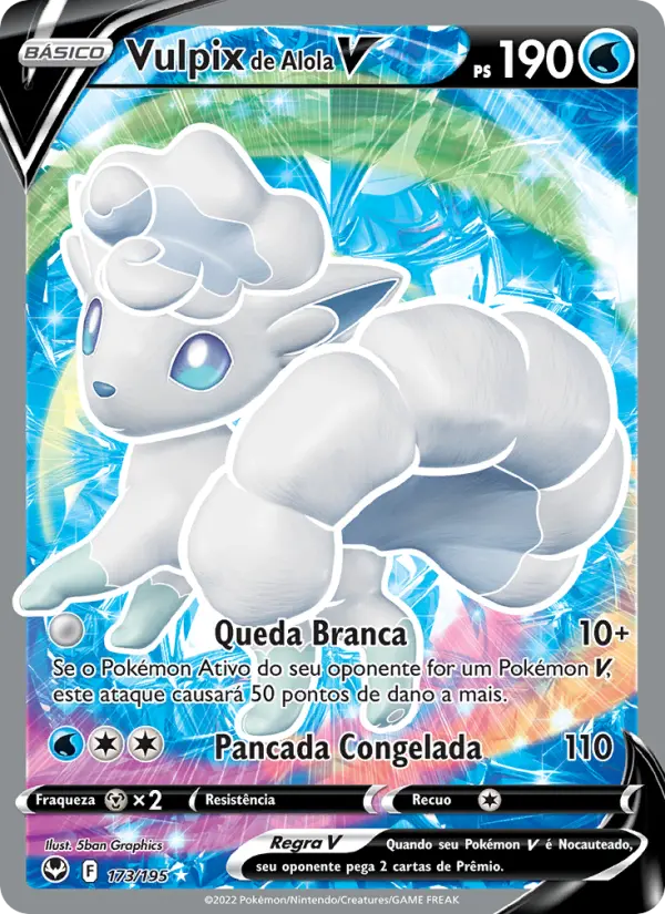 Vulpix de Alola V #173