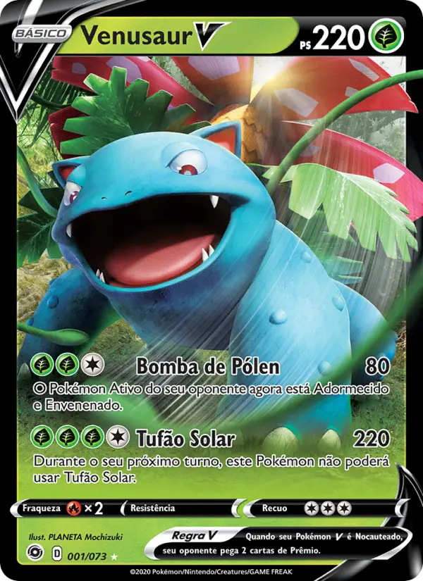Venusaur V #1 — Caminho do Campeão