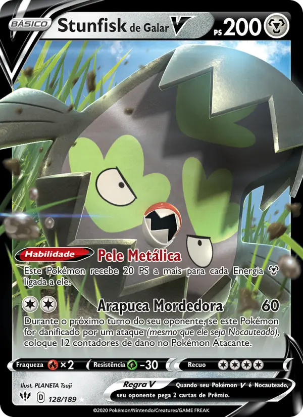 Stunfisk de Galar V #128