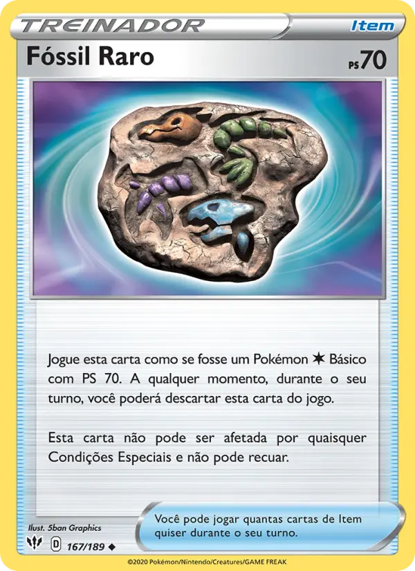 Fóssil Raro #167