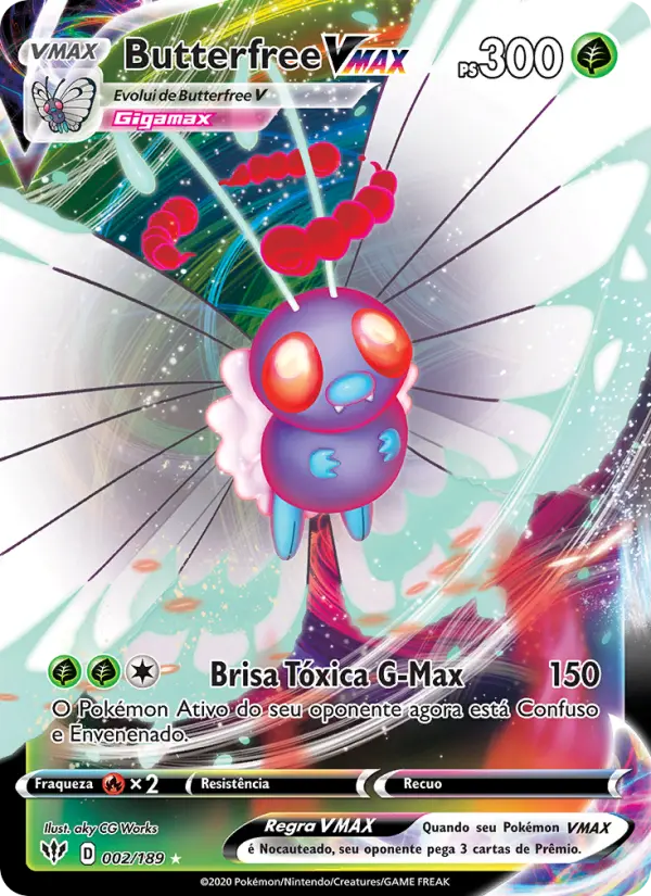 Butterfree VMAX #2 — Escuridão Incandescente