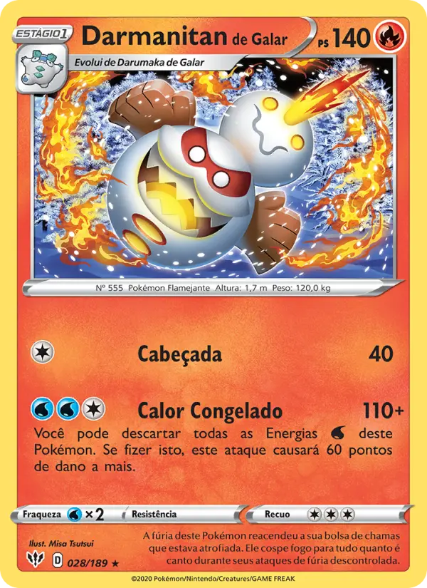 Darmanitan de Galar #28