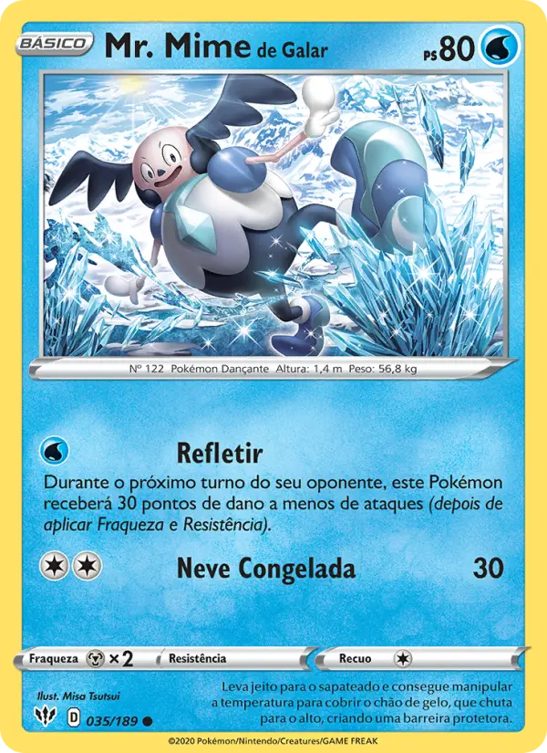 Mr. Mime de Galar #35