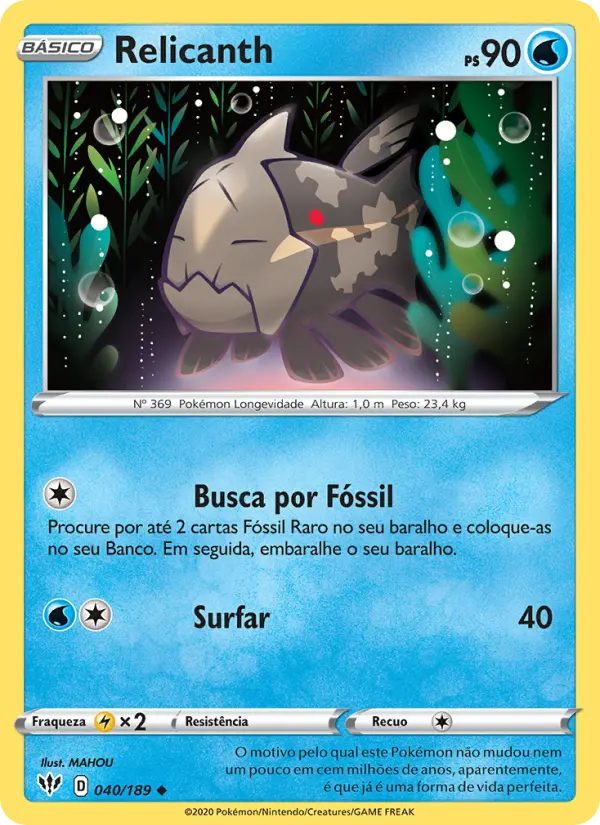 Relicanth #40