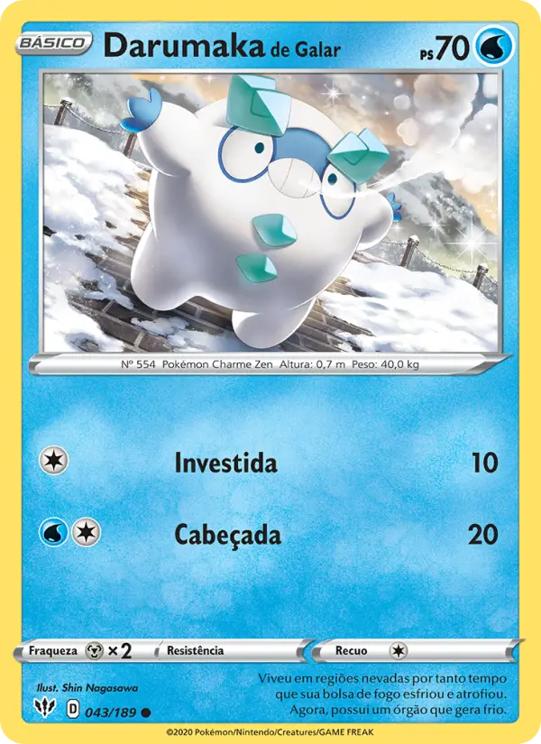 Darumaka de Galar #43