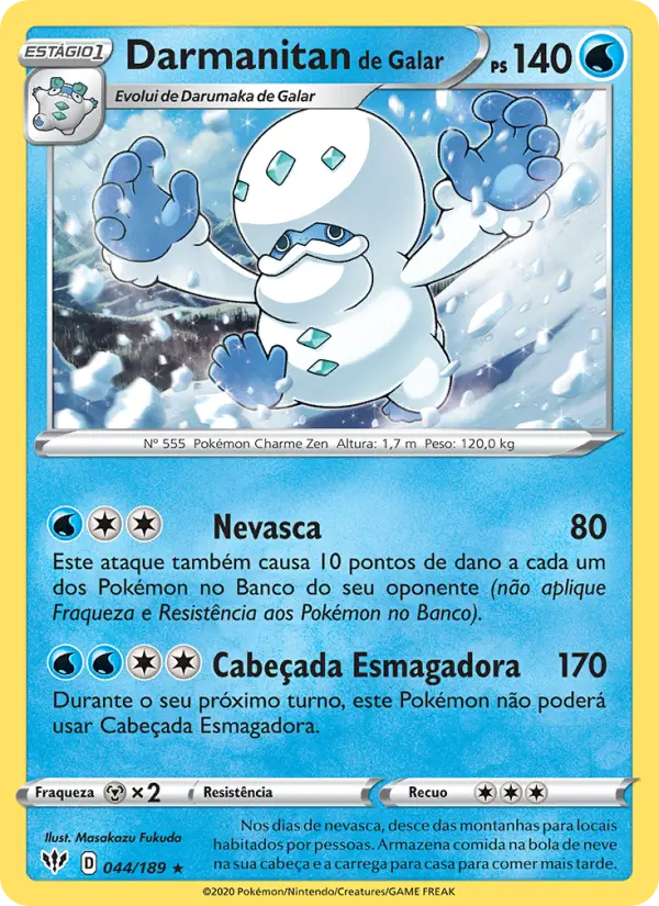 Darmanitan de Galar #44