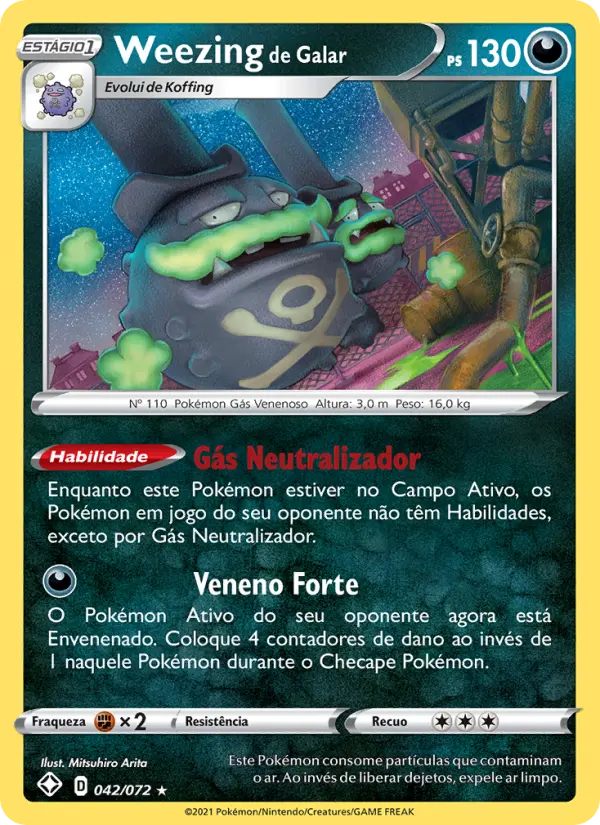 Weezing de Galar #42
