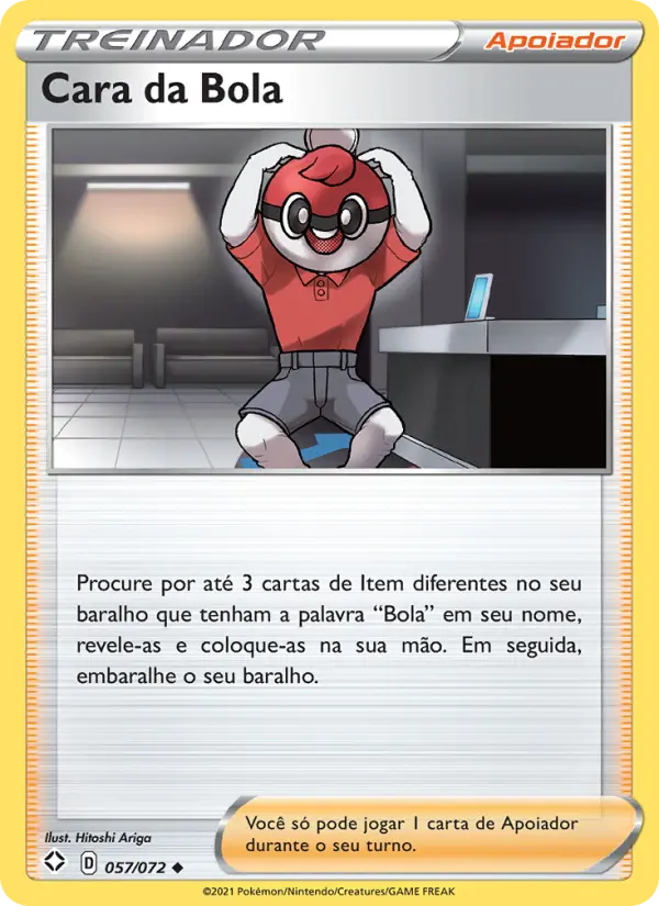 Cara da Bola #57 — Destinos Brilhantes (Reverse Holo)