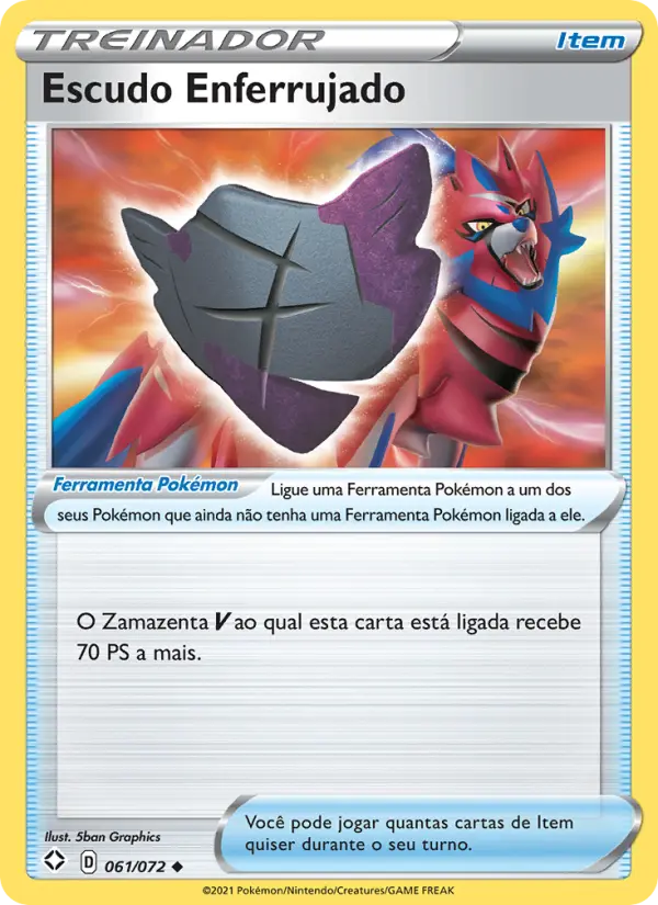 Escudo Enferrujado #61 — Destinos Brilhantes (Reverse Holo)