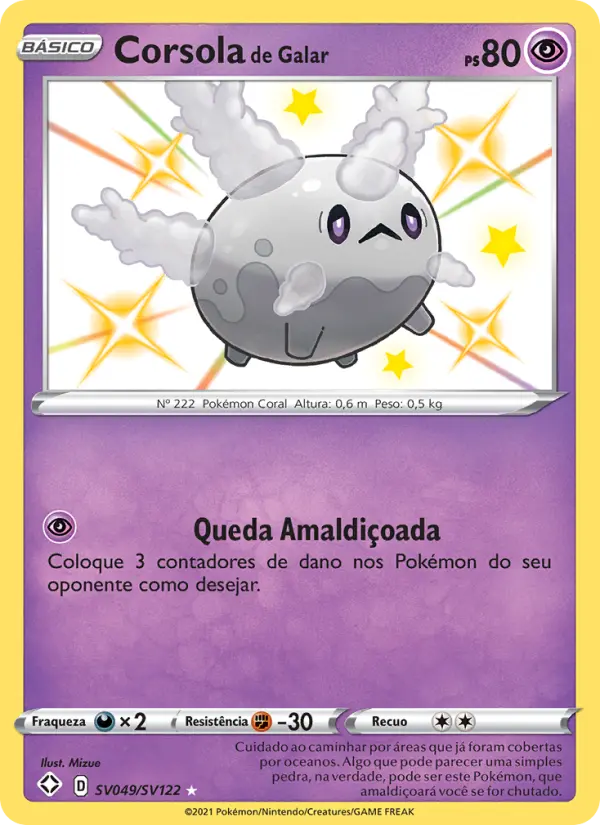 Corsola de Galar #SV049