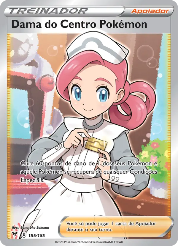 Dama do Centro Pokémon #185