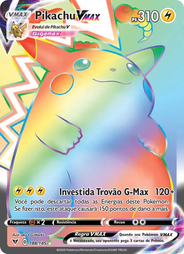 Pikachu VMAX #188
