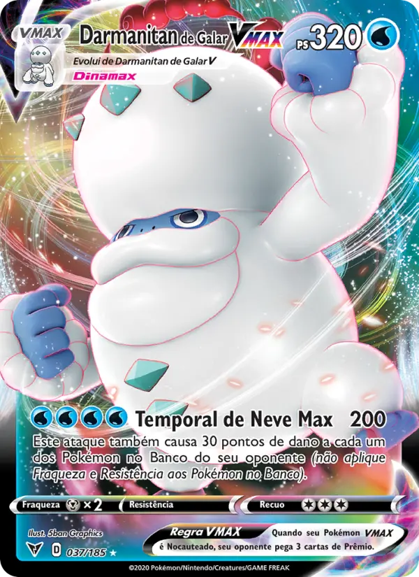 Darmanitan de Galar VMAX #37