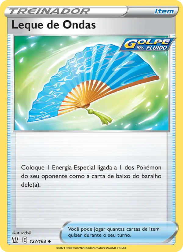 Leque de Ondas #127 — Estilos de Batalha (Reverse Holo)