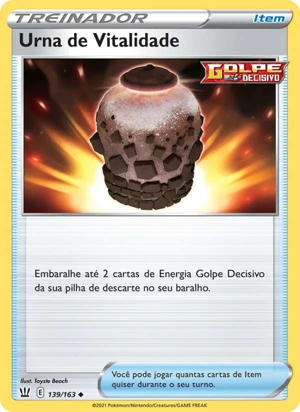 Urna de Vitalidade #139