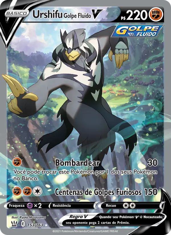 Urshifu Golpe Fluido V #153