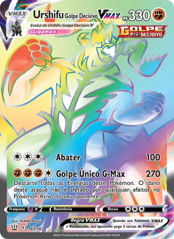 Single Strike Urshifu VMAX #167