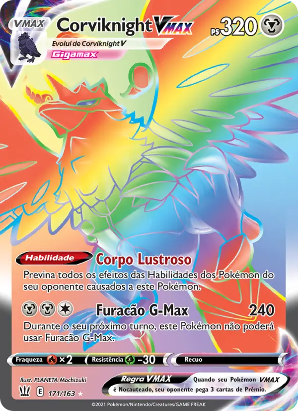 Corviknight VMAX #171 — Estilos de Batalha