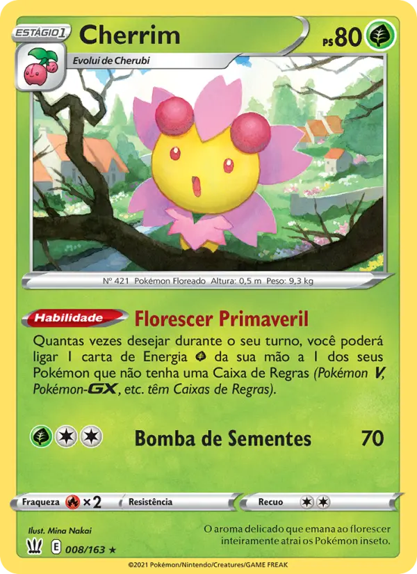 Cherrim #8 — Estilos de Batalha
