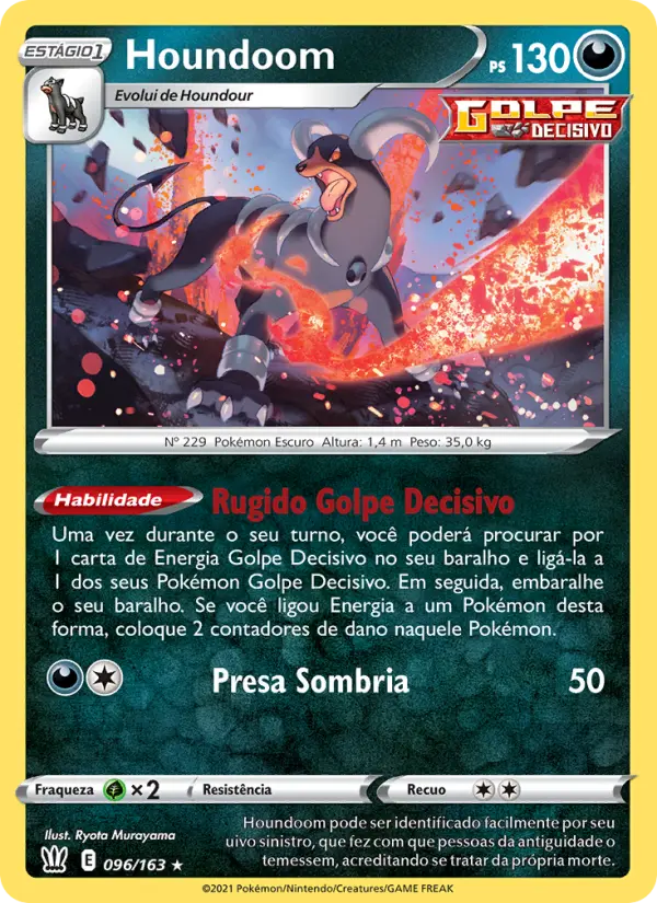 Houndoom #96 — Estilos de Batalha