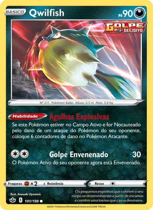 Qwilfish #101 — Reinado Arrepiante