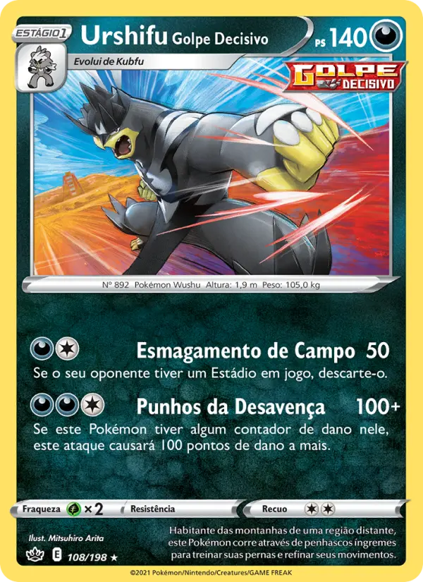 Urshifu Golpe Decisivo #108
