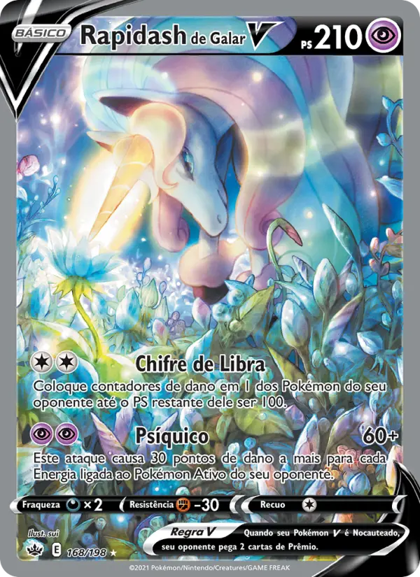 Rapidash de Galar V #168