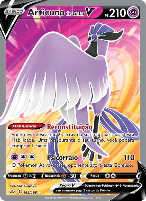 Articuno de Galar V #169