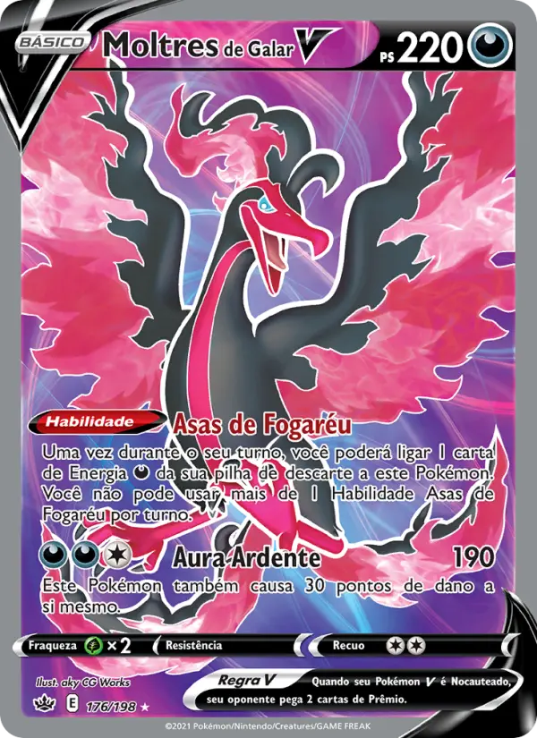 Moltres de Galar V #176