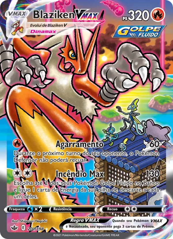 Blaziken VMAX #201