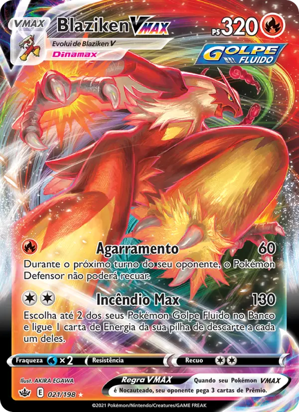 Blaziken VMAX #021