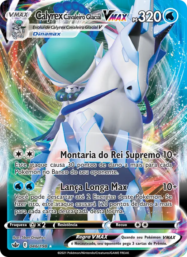 Ice Rider Calyrex VMAX #046