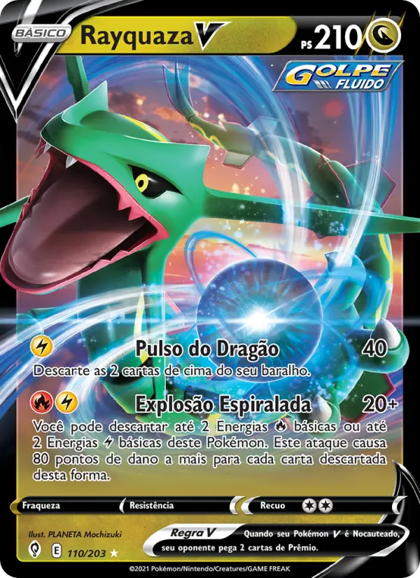 Rayquaza V #110
