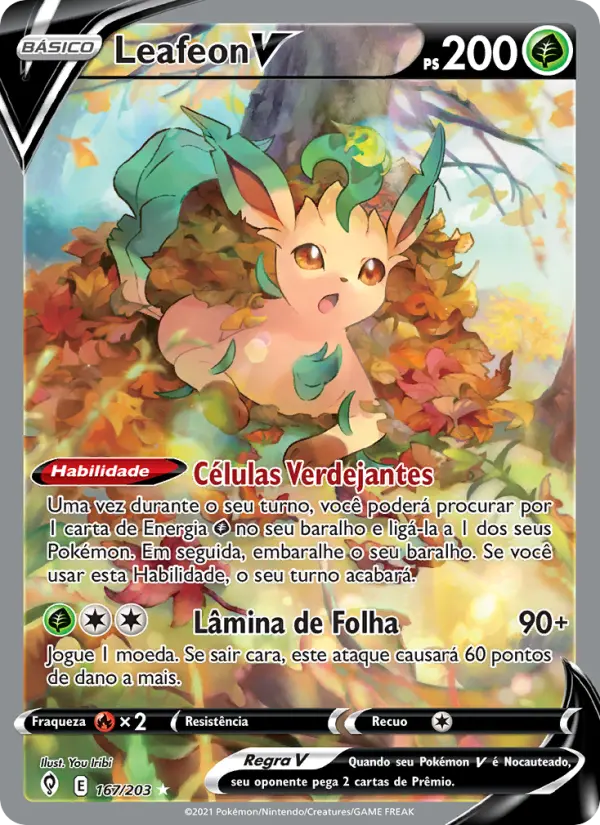 Leafeon V #167