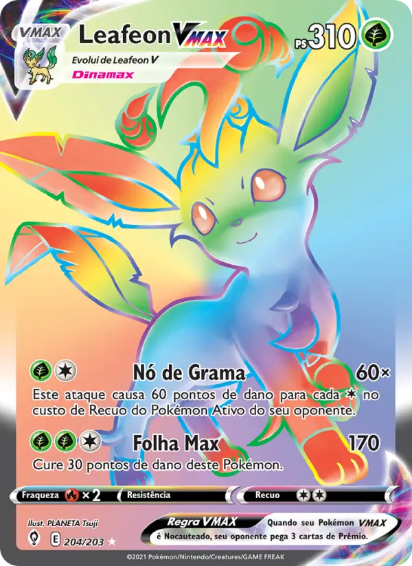 Leafeon VMAX #204