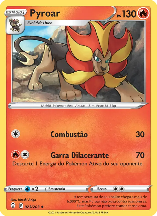 Pyroar #023