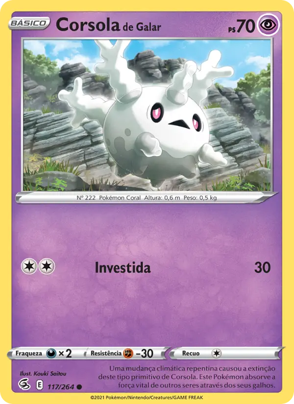 Corsola de Galar #117