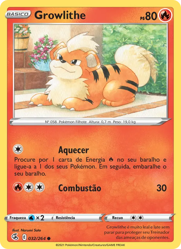 Growlithe #032