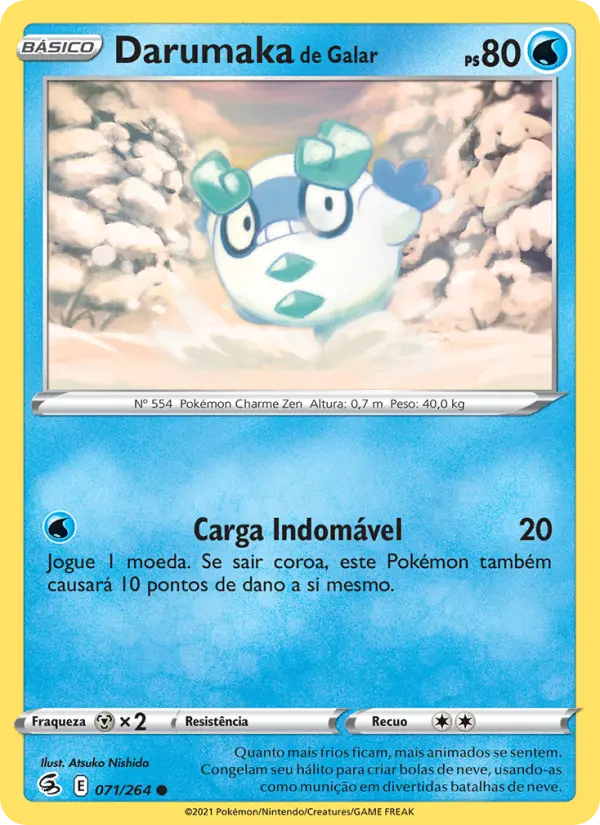 Darumaka de Galar #071