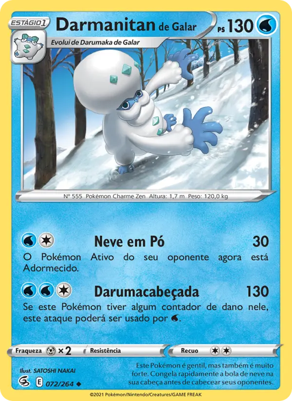 Darmanitan de Galar #072