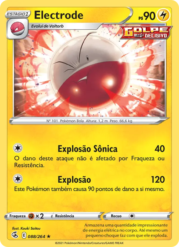 Electrode #088 — Golpe Fusão (Reverse Holo)