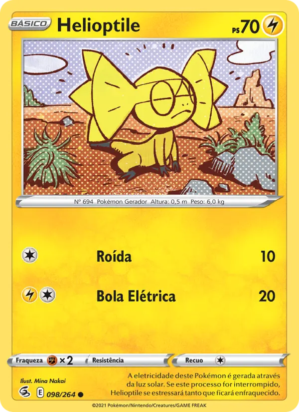 Helioptile #098