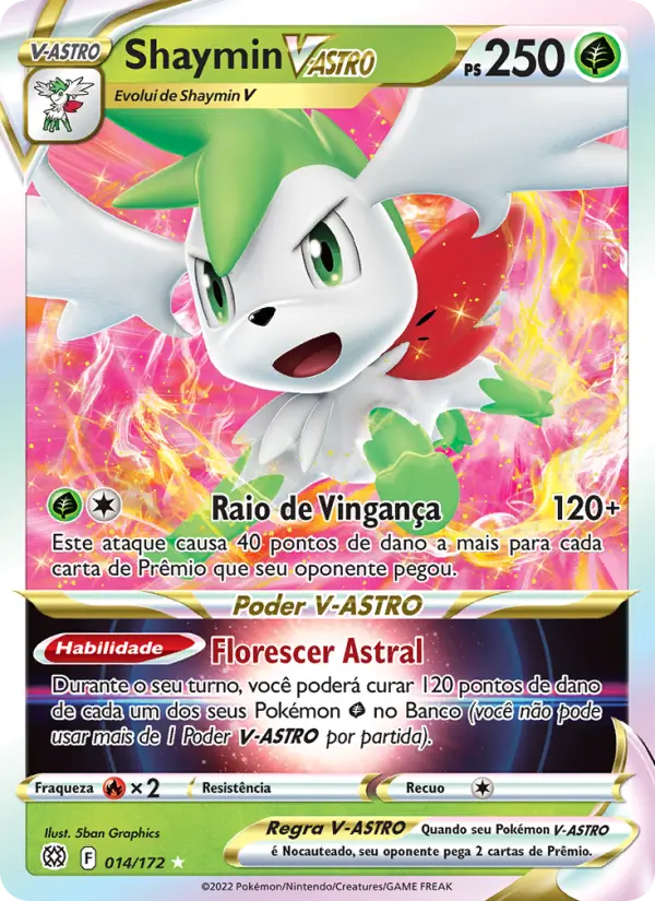 Shaymin V-ASTRO #014 — Astros Cintilantes